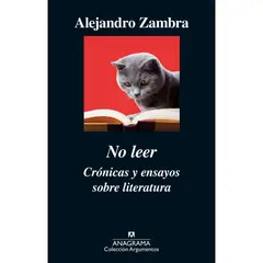 ANAGRAMA - No Leer - Autor(a): Alejandro Zambra