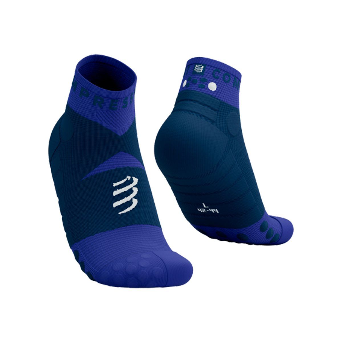 COMPRESSPORT - Calcetín Ultra Trail Low Azul