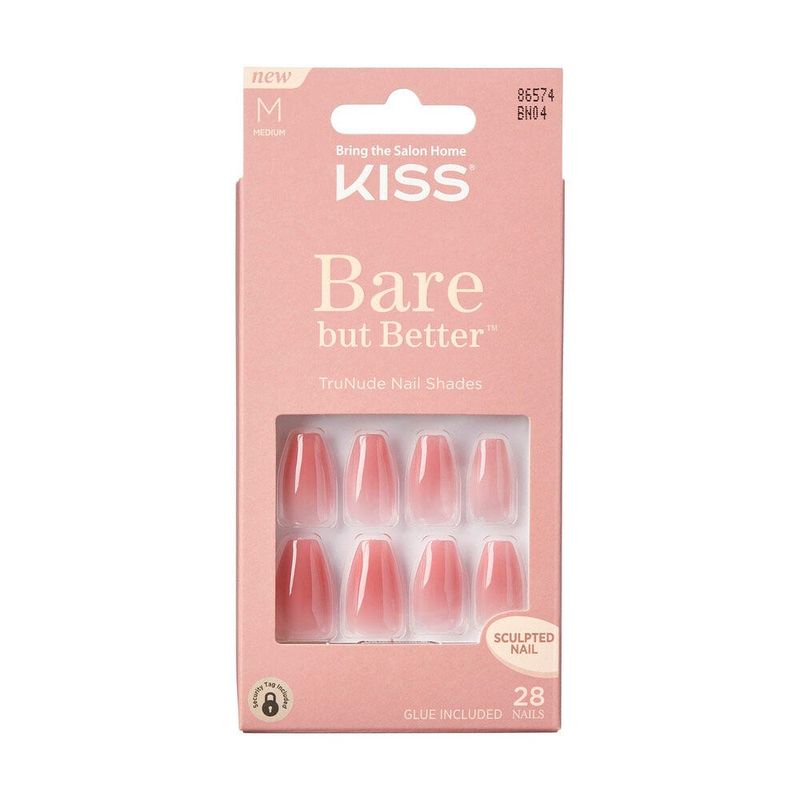 KISS - Uñas Bare But Better Nude Nude