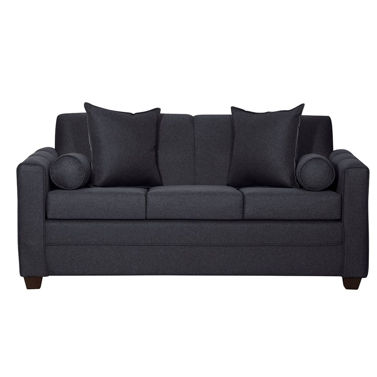 RUZAM MOBEL - SOFA TRES CUERPOS LULU  MARENGO LINO