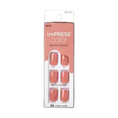 KISS - Uñas Impress Color Caramel