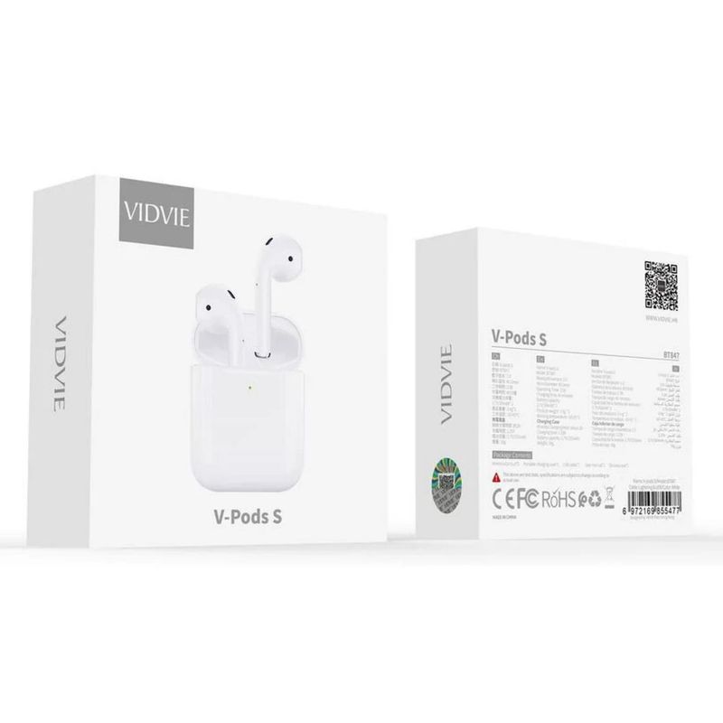 GENERICO - Audifonos Inalambricos Bluetooth Vidvie V-pods S