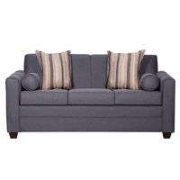 SOFA TRES CUERPOS LULU GRIS LINO