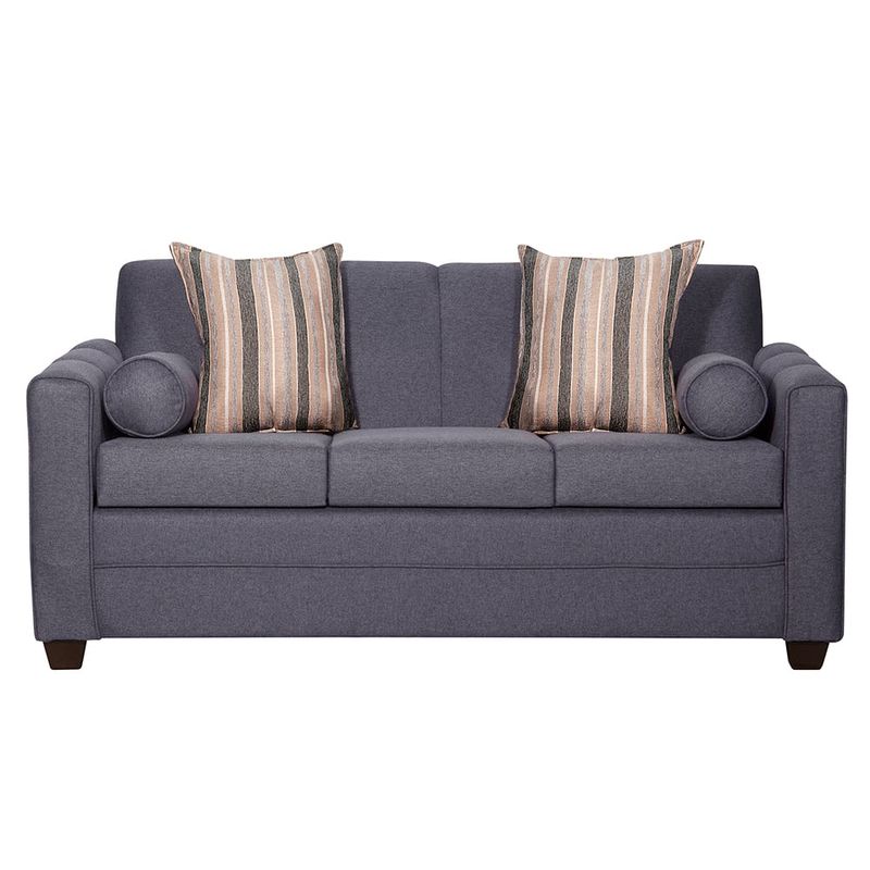 RUZAM MOBEL - SOFA TRES CUERPOS LULU GRIS LINO