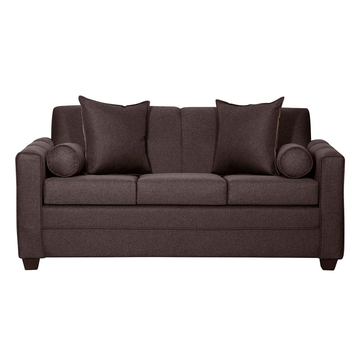 RUZAM MOBEL - SOFA TRES CUERPOS LULU CAFÉ LINO