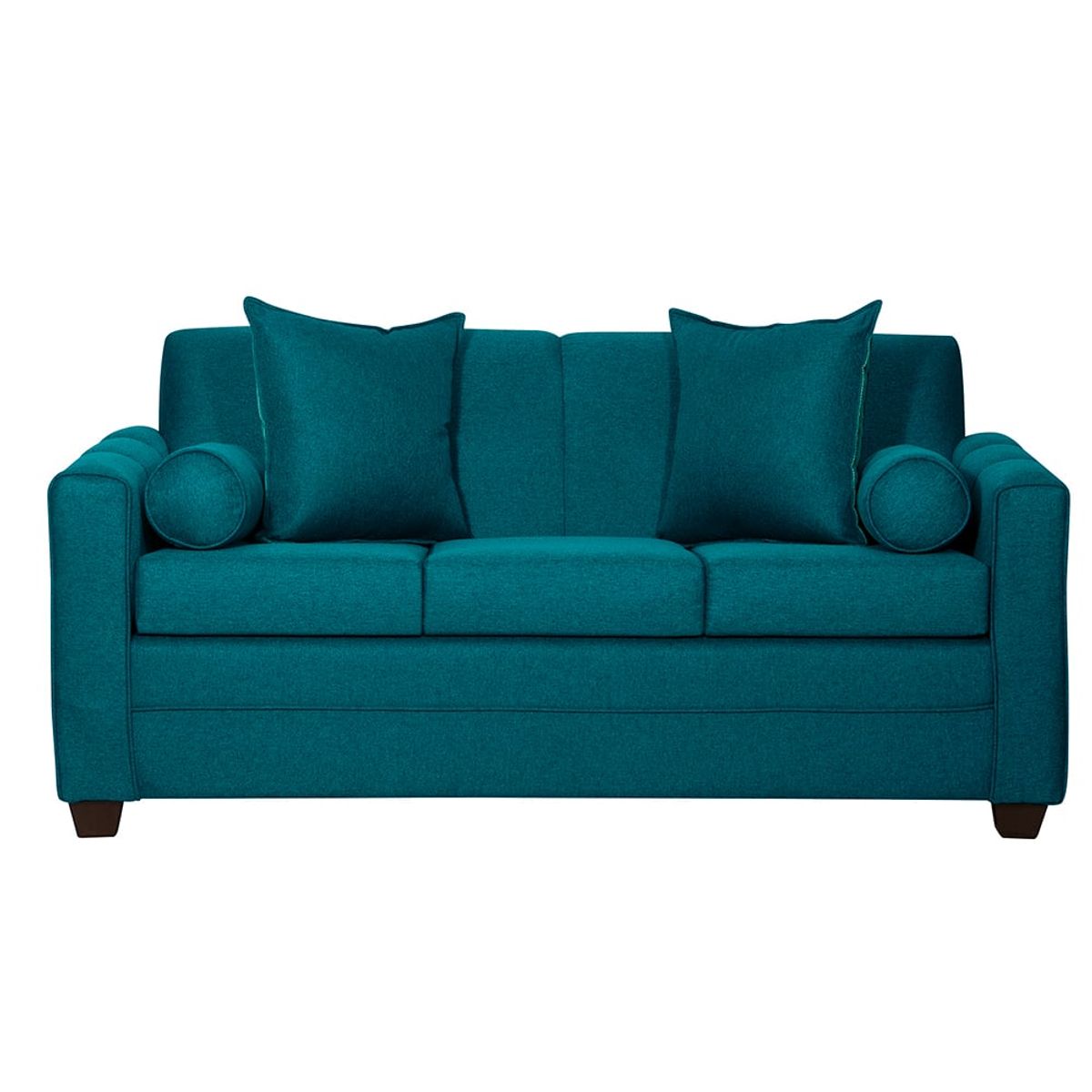 RUZAM MOBEL - SOFA TRES CUERPOS LULU TURQUESA LINO