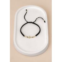 Pulsera Tejido en oro laminado 18k