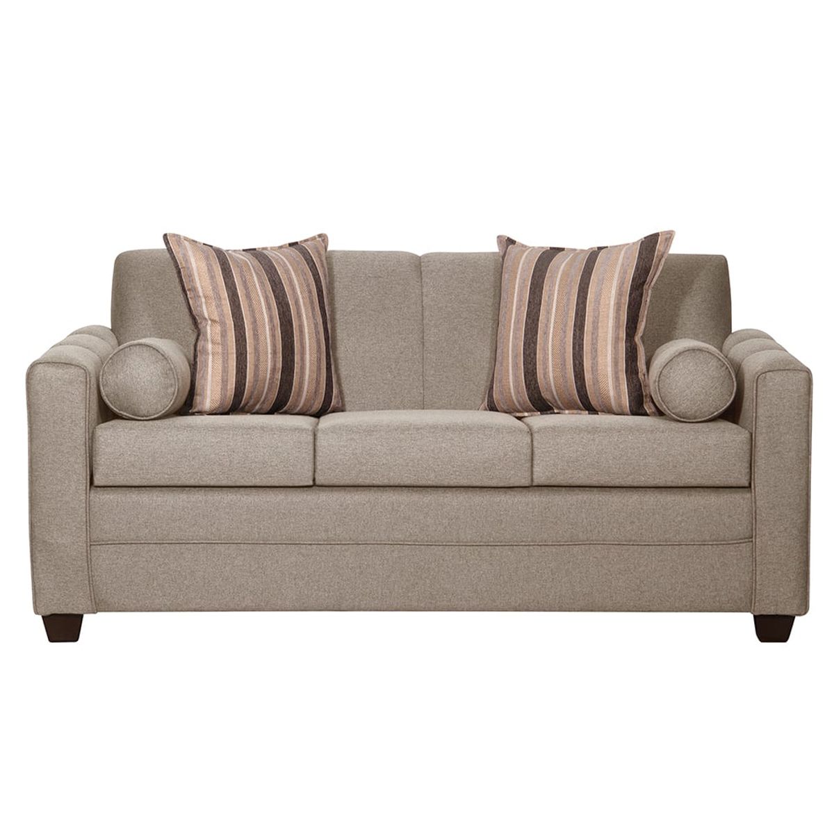 RUZAM MOBEL - SOFA TRES CUERPOS LULU BEIGE LINO