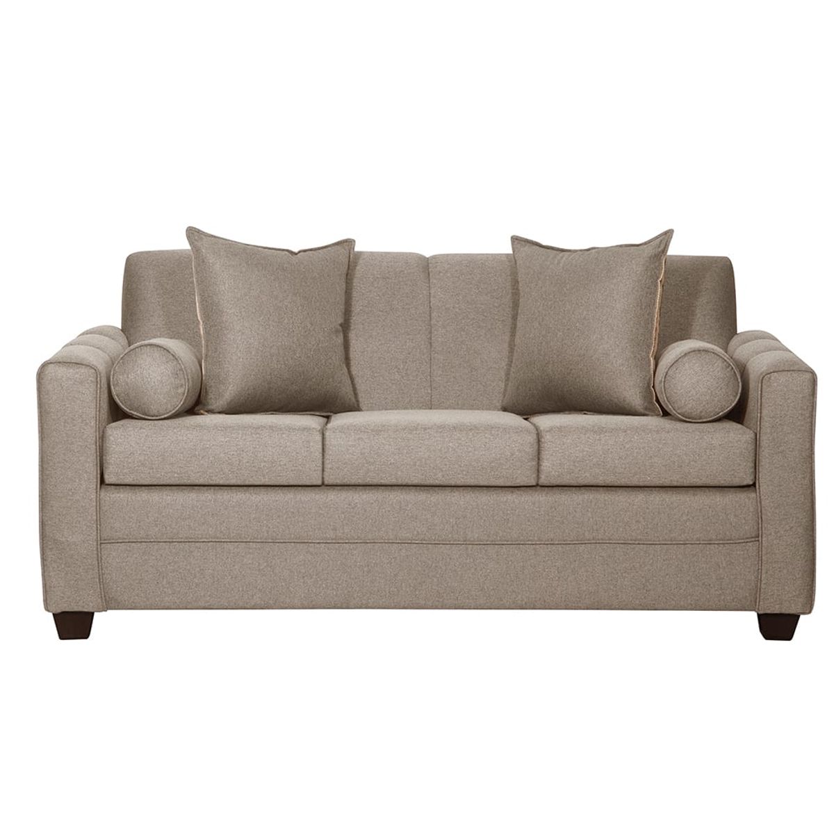RUZAM MOBEL - SOFA TRES CUERPOS LULU BEIGE LINO