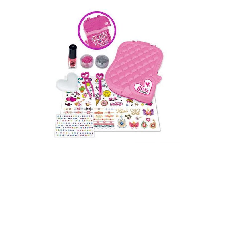 GENERICO - Set de pintura estudio de maquillaje tatuajes para niñas