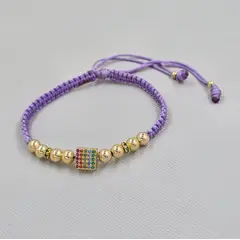 GENERICO - Pulsera en oro laminado 18k