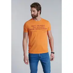 FEROUCH - Polera Montana Naranjo