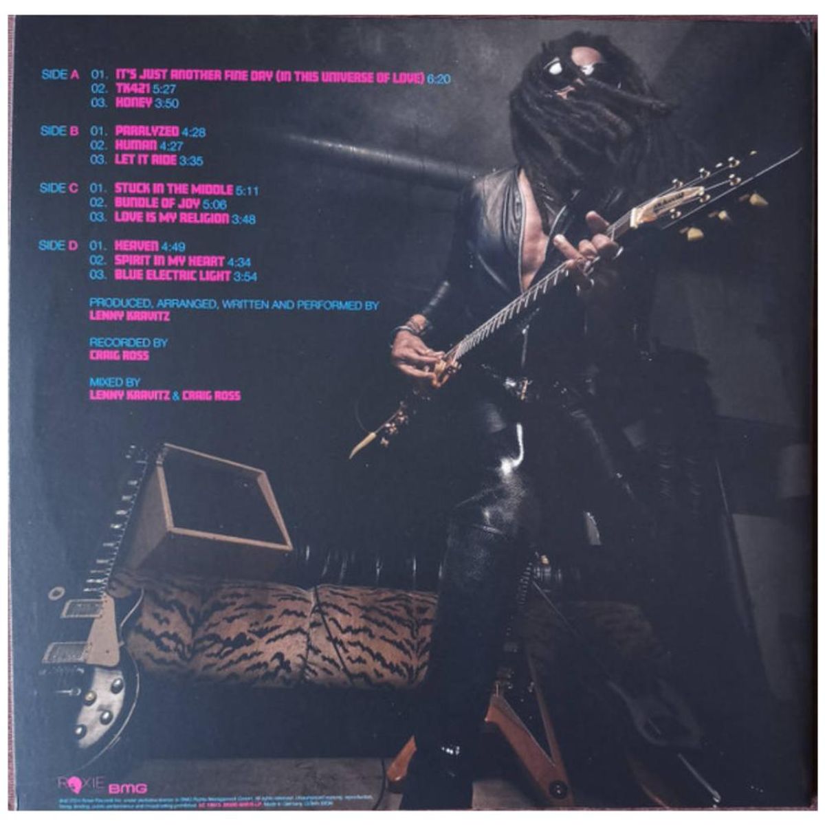 HITWAY MUSIC - LENNY KRAVITZ - BLUE ELECTRIC LIGHT 2LP - VINILO HITWAY