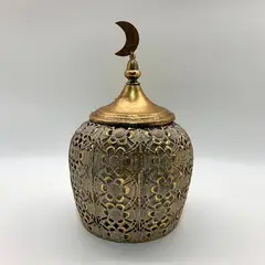 SORENTO - Fanal Calado Dorado Con Tapa