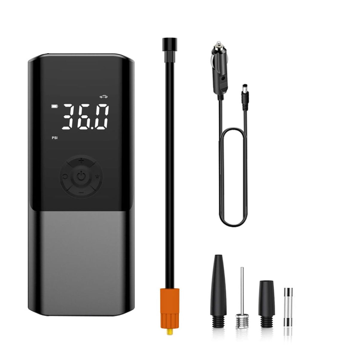 GENERICO - Compresor Para Auto   Inflador De Neumaticos Digital