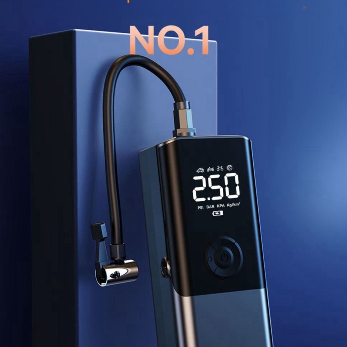 GENERICO - Compresor Para Auto   Inflador De Neumaticos Digital