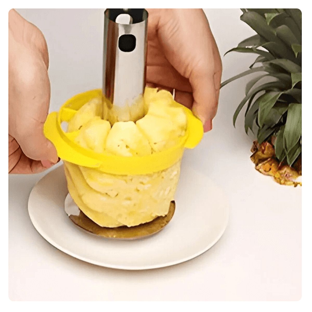 GENERICO - Pelador Picador y Extractor De Piña