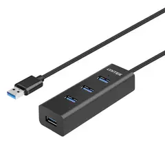 UNITEK - Mini Hub USB 3.1 de 4 Puertos