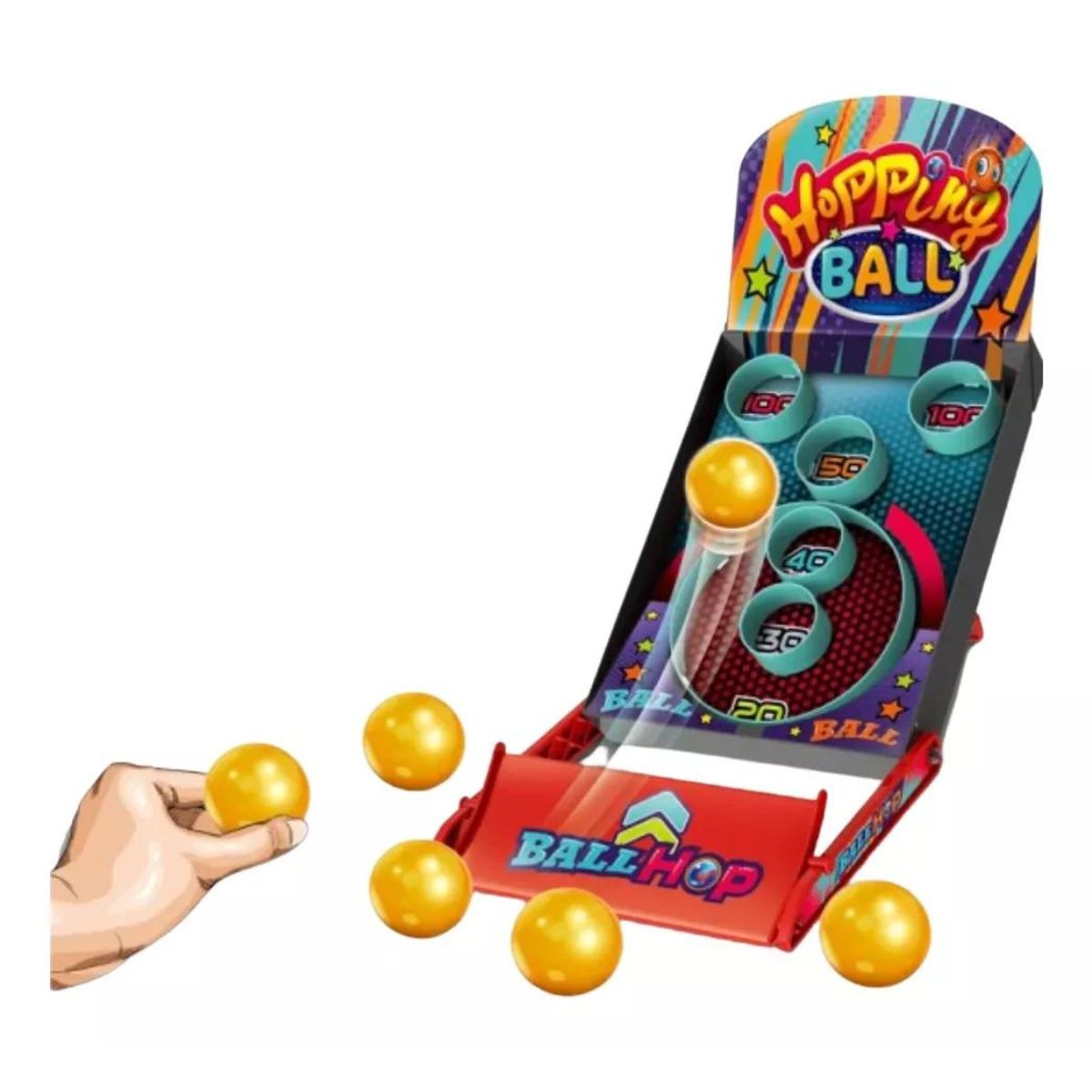 GENERICO - Juego De Mesa Ball Hop Skill Ball Juego Lanzamiento Punta