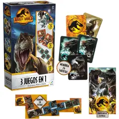 JURASSIC WORLD - 3 En 1 Set De Juegos