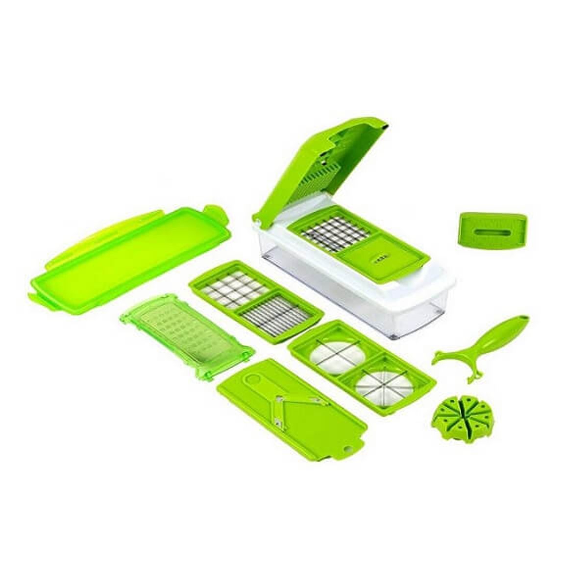 GENERICO - Picador De Verduras 5 en 1 Con Deposito