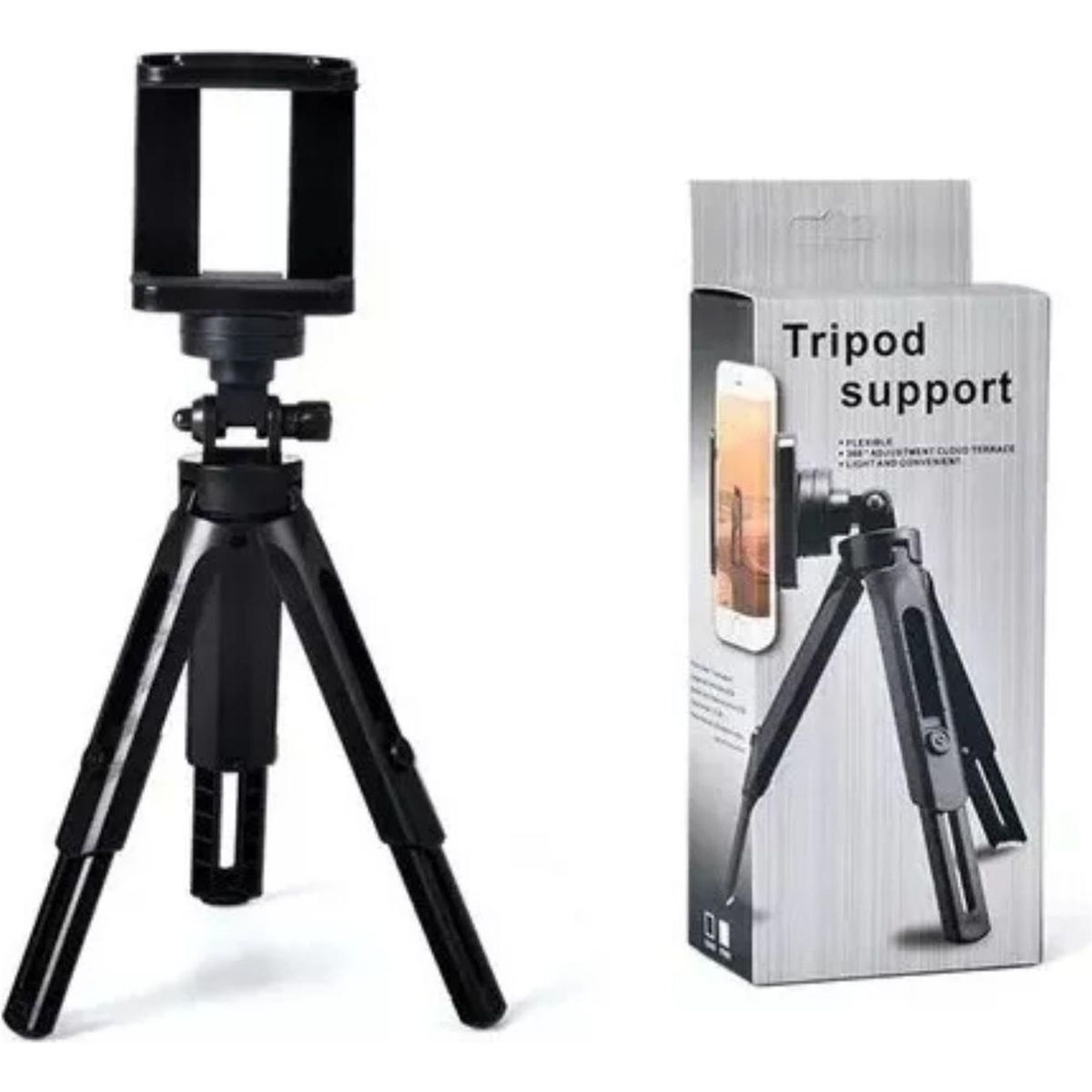 IMPORTCLICK - Trípode Soporte Celular Cámara 360°