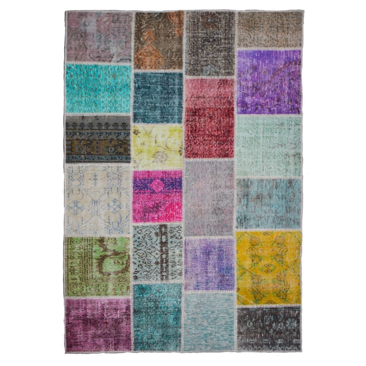 RUGS CL - Alfombra Rugscl Patchwork Multicolor142x207 6897AT