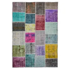 RUGS CL - Alfombra Rugscl Patchwork Multicolor142x207 6897AT