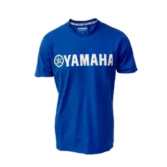 YAMAHA - Polera De Hombre Manga Corta Azul