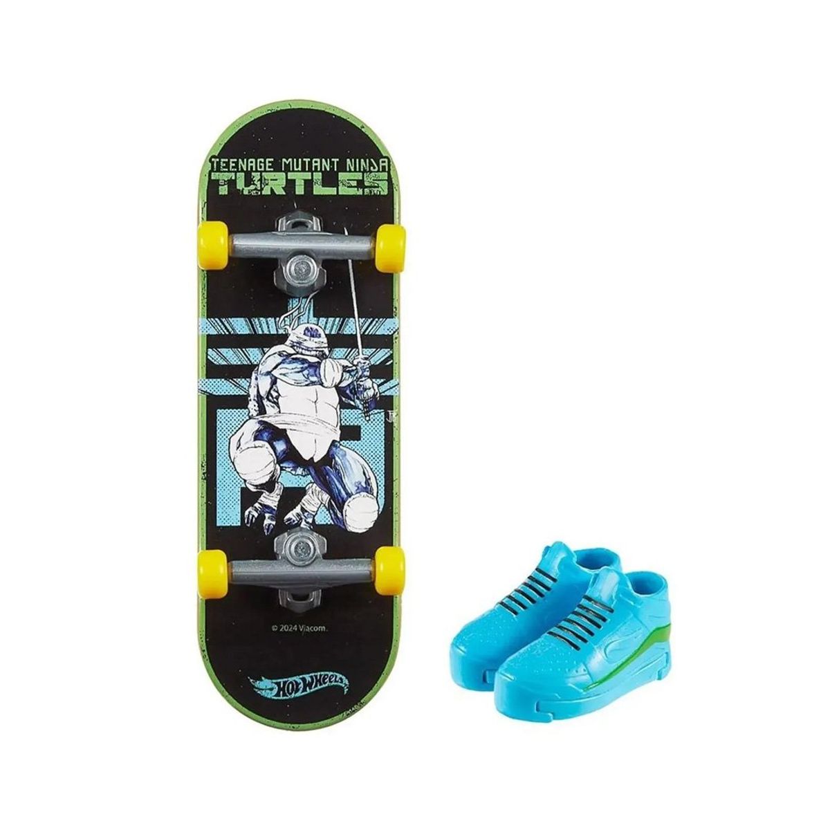 HOT WHEELS - Hot Wheels Skate Leonardo Fingerboard - Celeste