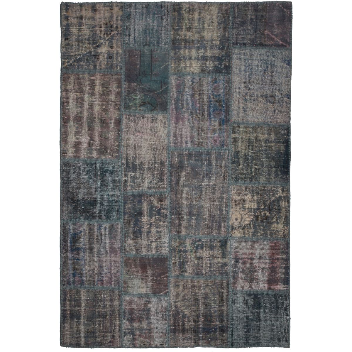 RUGS CL - Alfombra Rugscl Patchwork Azul Indigo149x200 6914AT