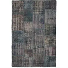 RUGS CL - Alfombra Rugscl Patchwork Azul Indigo149x200 6914AT