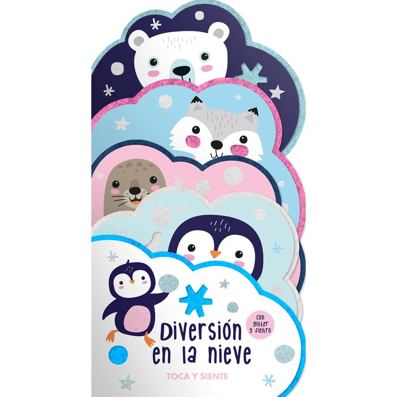 EDITORIAL CONTRAPUNTO - Libro Diversión En La Nieve. Toca Y Siente