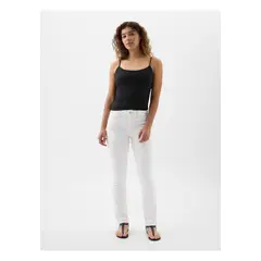 GAP - Jeans Straight Classic Blanco