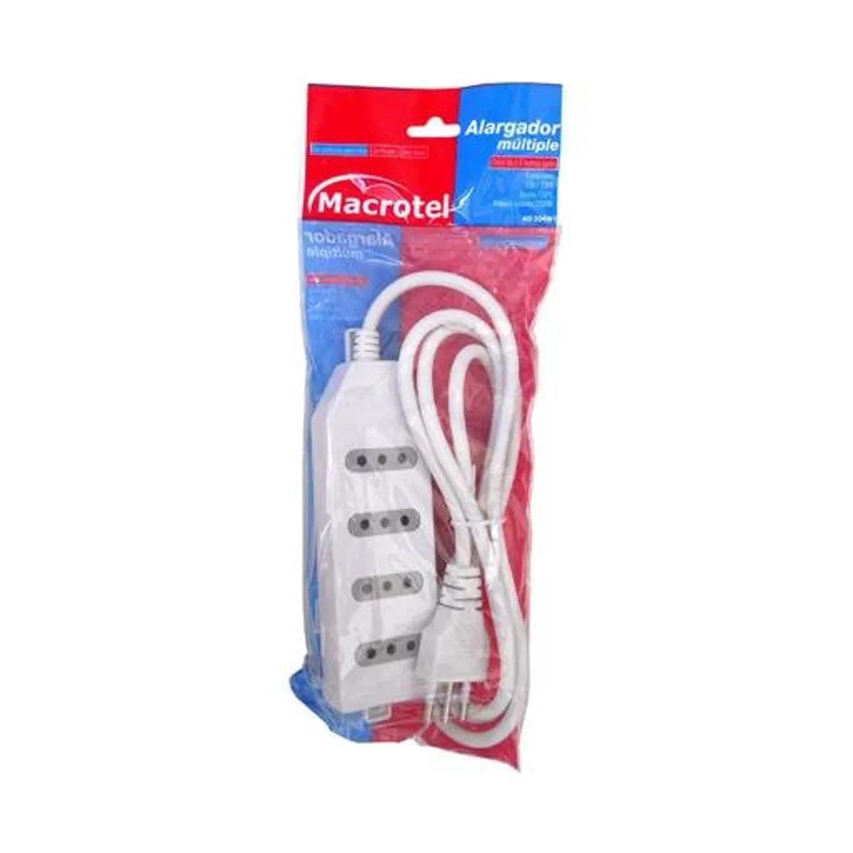 MACROTEL - ALARGADOR MACROTEL MODELO ME-204  COLOR BLANCO