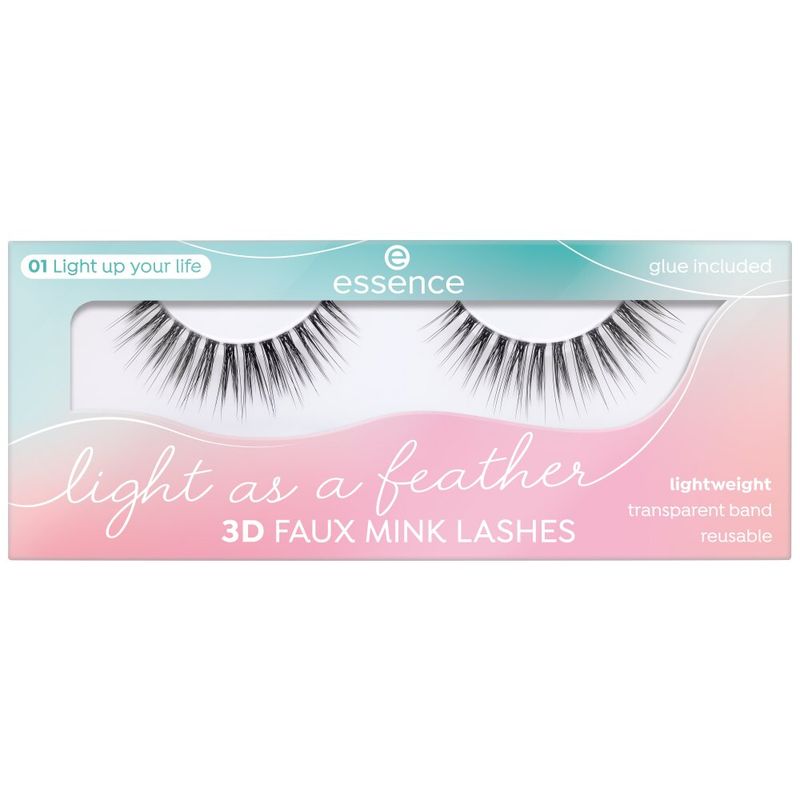 ESSENCE - Pestañas Sintéticas Light As A Feather 3D Light Up Your Life