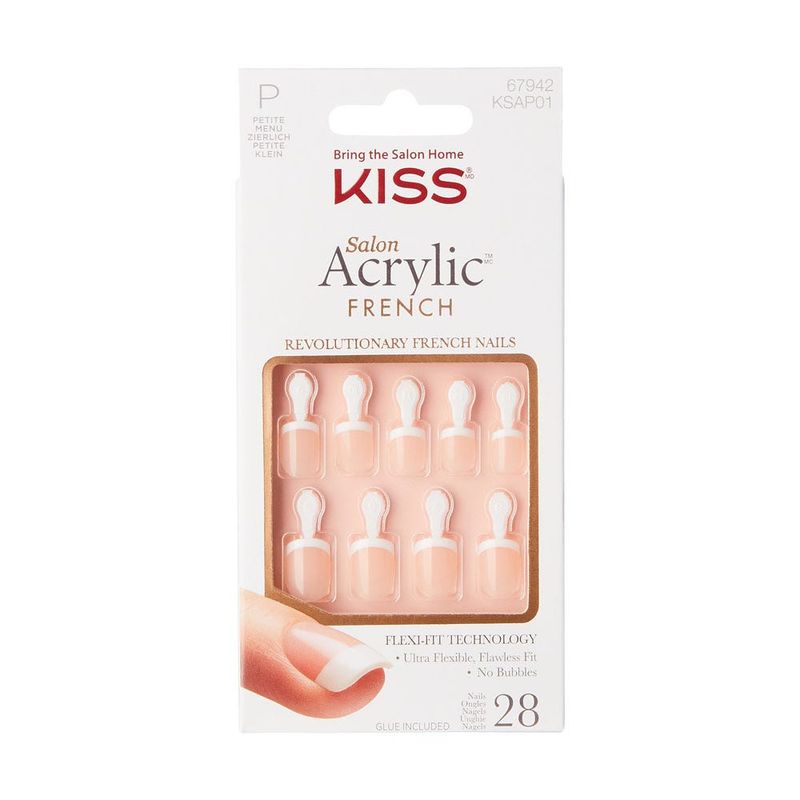 KISS - Uñas Postizas Acrylic Francesa Crush Hour