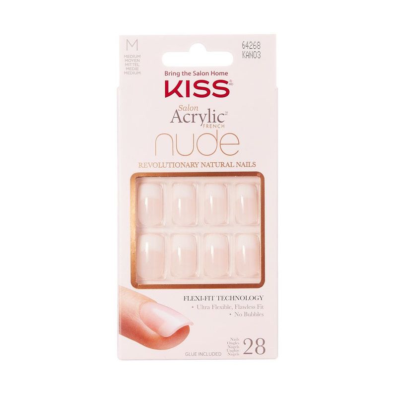 KISS - Uñas Postizas Acrylic Nude Cashmere