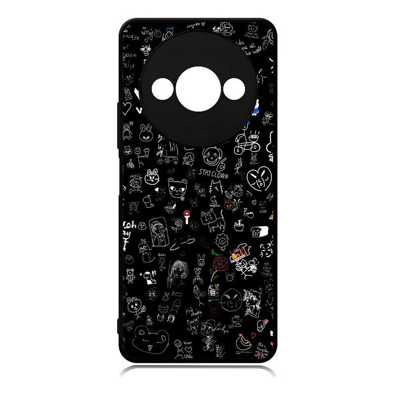 GENERICO - Carcasa para REDMI A3 diseño Black 1