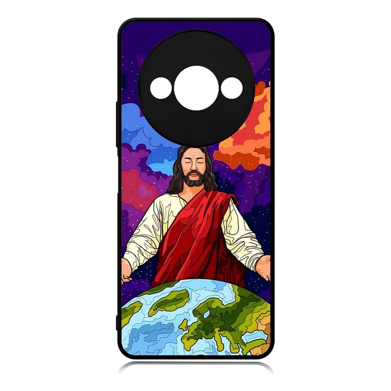GENERICO - Carcasa para REDMI A3 diseño Cristo 1