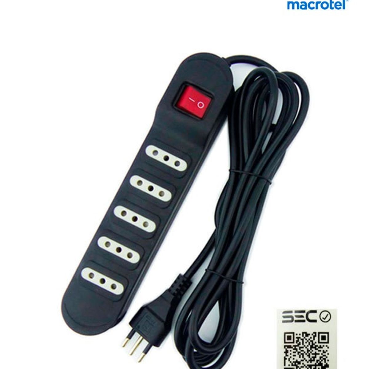 MACROTEL - ALARGADOR MACROTEL  MODELO ME-071  COLOR NEGRO