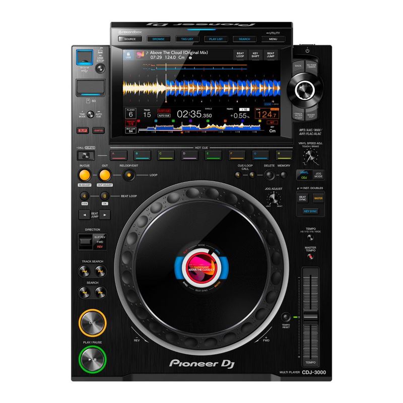 PIONEER - Reproductor  multimedia  CDJ-3000 Pioneer DJ profesional de DJ