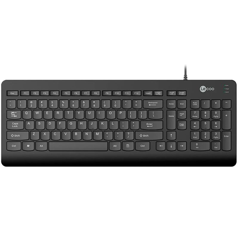 LENOVO - Teclado Pc Usb Español Lenovo Lecoo KB103 - SC