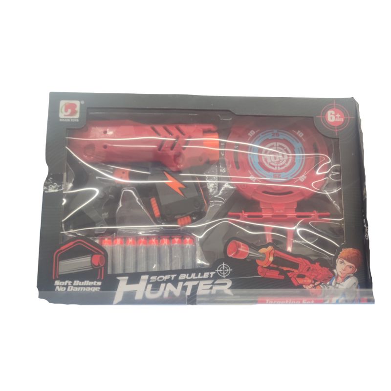 GENERICO - Juego De Puntería Para Pistola Corta Hunter Red
