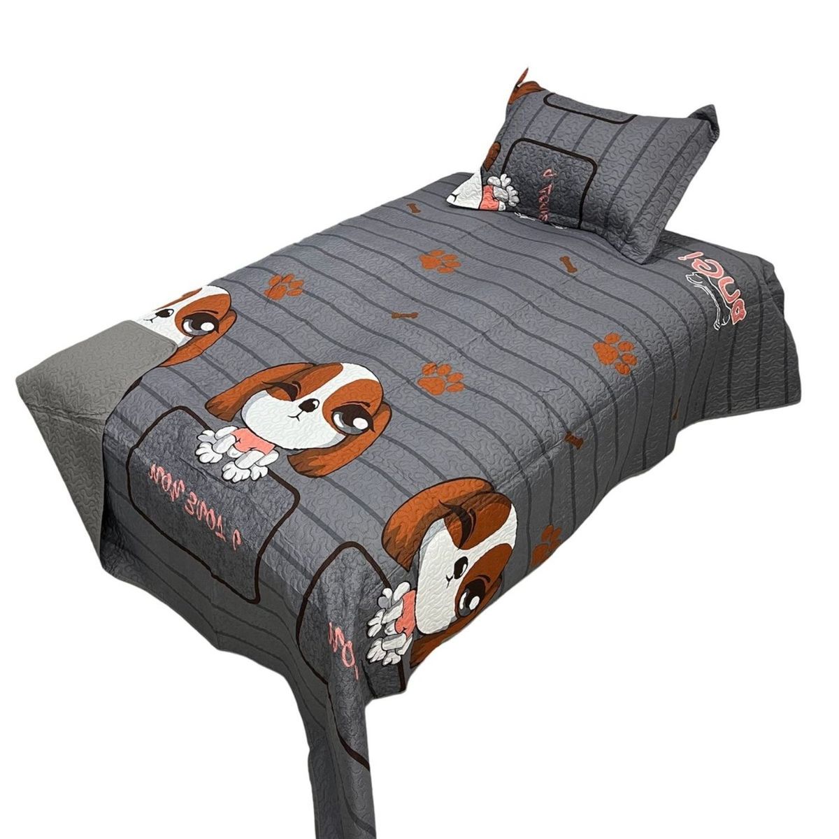 GENERICO - Cubrecama Quilt Ligero Primavera Verano de Niña Plz 12 H18