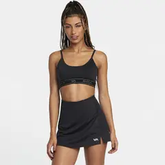 RVCA - Falda Essentialtenniktsk Negro Mujer