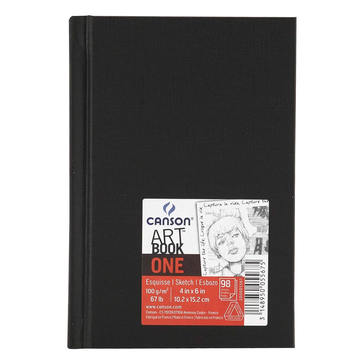 CANSON - Art Book One 10x15 100grs 98hj - Canson