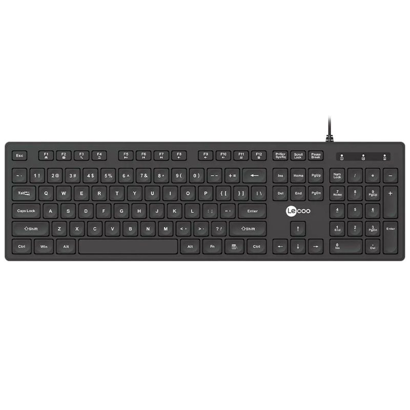 LENOVO - Teclado Pc Usb Español Lenovo Lecoo KB102 - SC