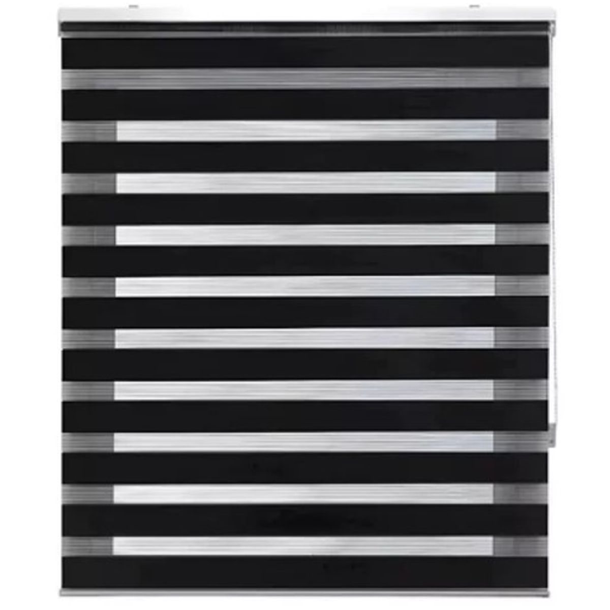 GENERICO - CORTINA NEGRO ROLLER DUO DIA Y NOCHE COLOR 100X200CM