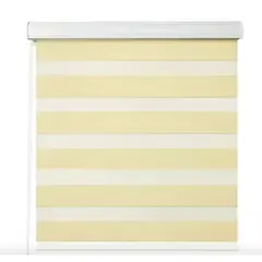 GENERICO - CORTINA BEIGE ROLLER DUO DIA Y NOCHE COLOR 80X200CM